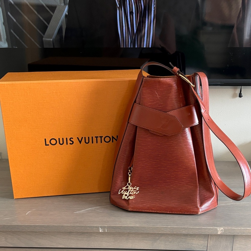 louis vuitton epi bucket bag sac d'epaule